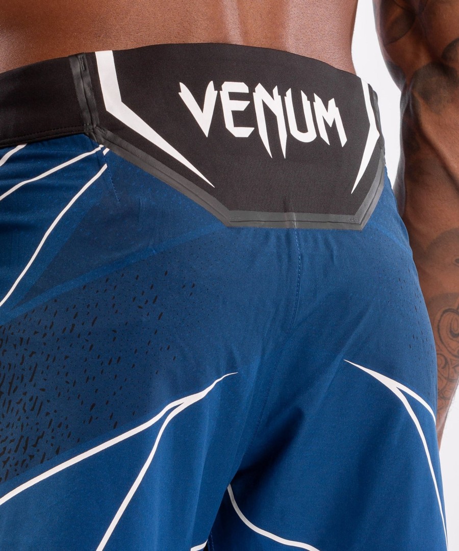 calção masculino ufc venum authentic fight night - comprimento longo - azul