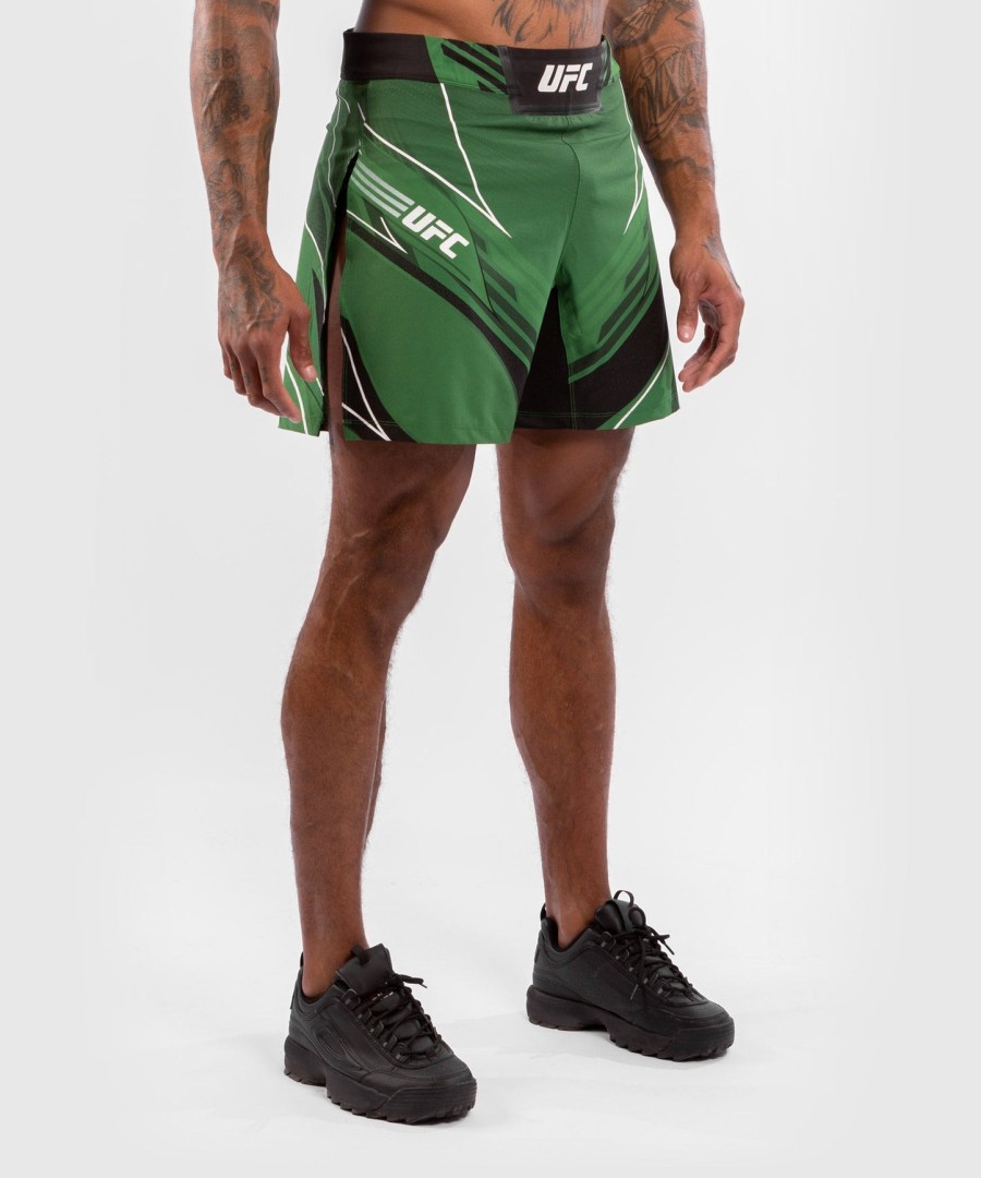 calção gladiador masculino autêntico ufc venum fight night - verde