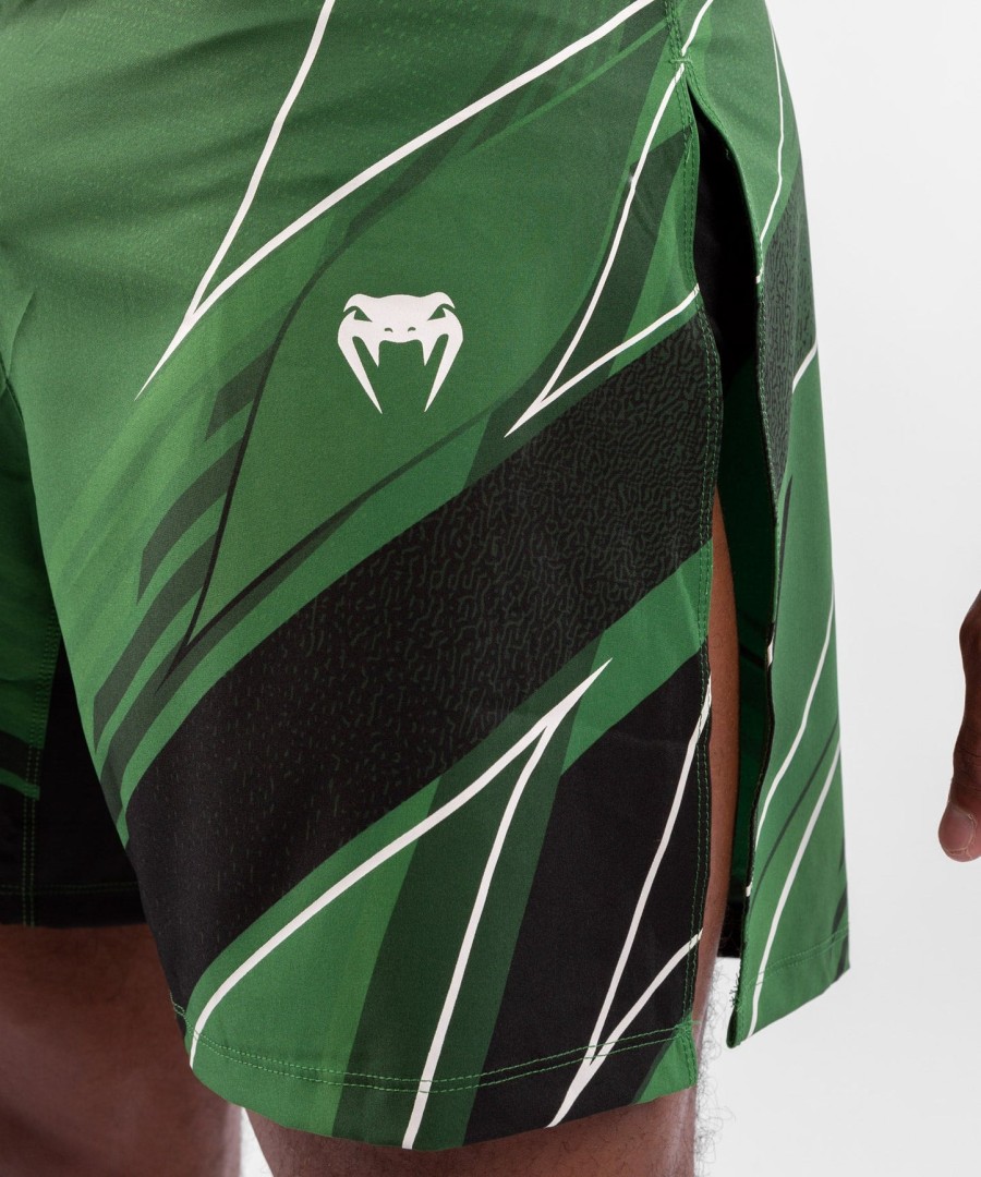 calção gladiador masculino autêntico ufc venum fight night - verde
