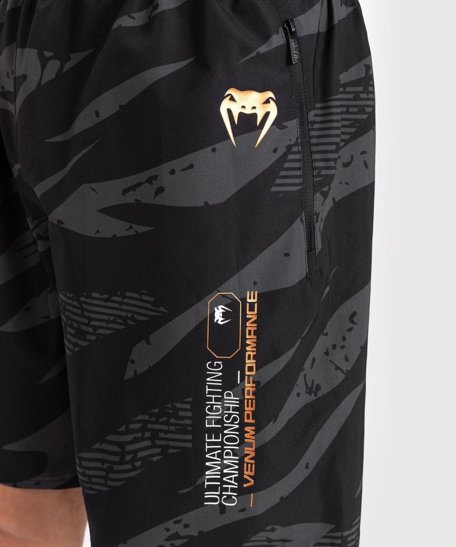 calções de performance ufc adrenaline by venum fight week para homem - camuflagem urbana