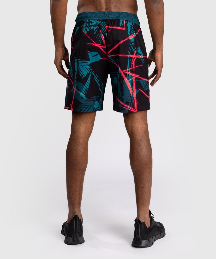 shorts de performance masculinos ufc fusion by venum miami edition fight week - preto