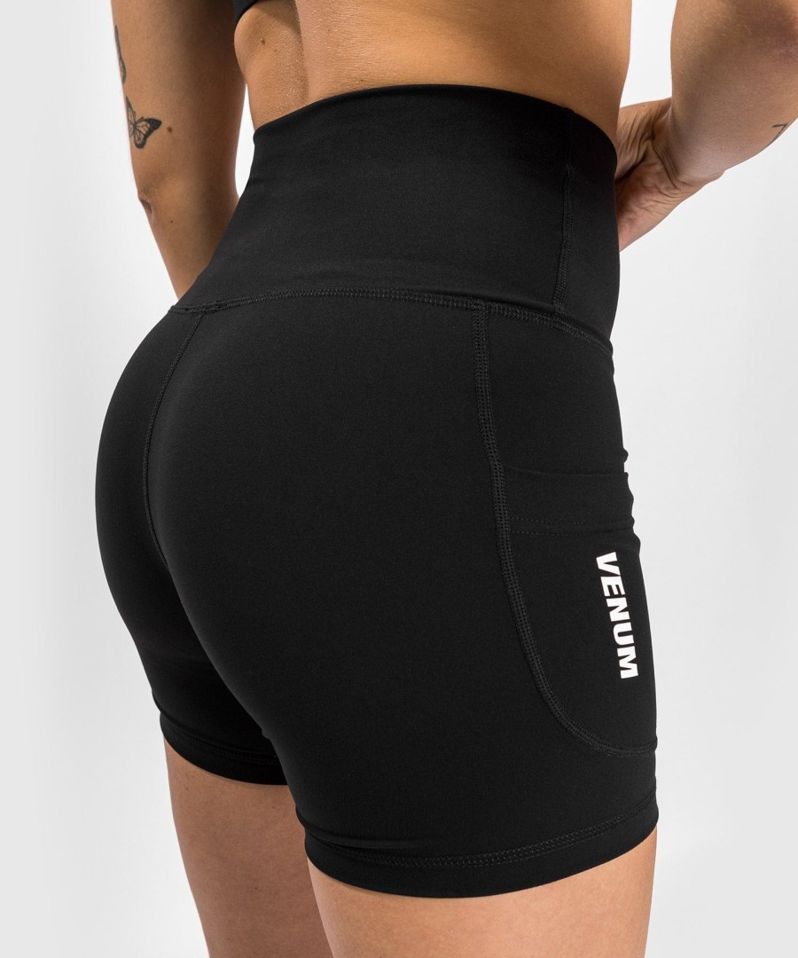calções de ciclismo femininos venum essential - preto