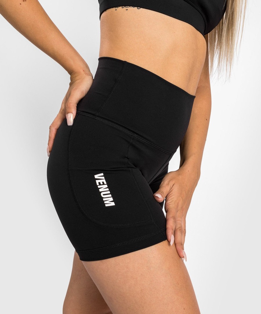 calções de ciclismo femininos venum essential - preto
