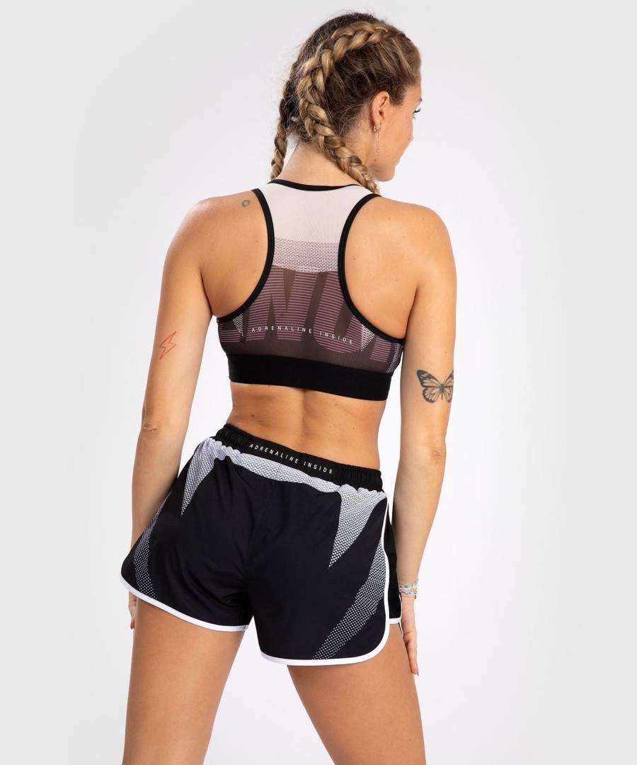 shorts de performance femininos venum adrenaline - roxo