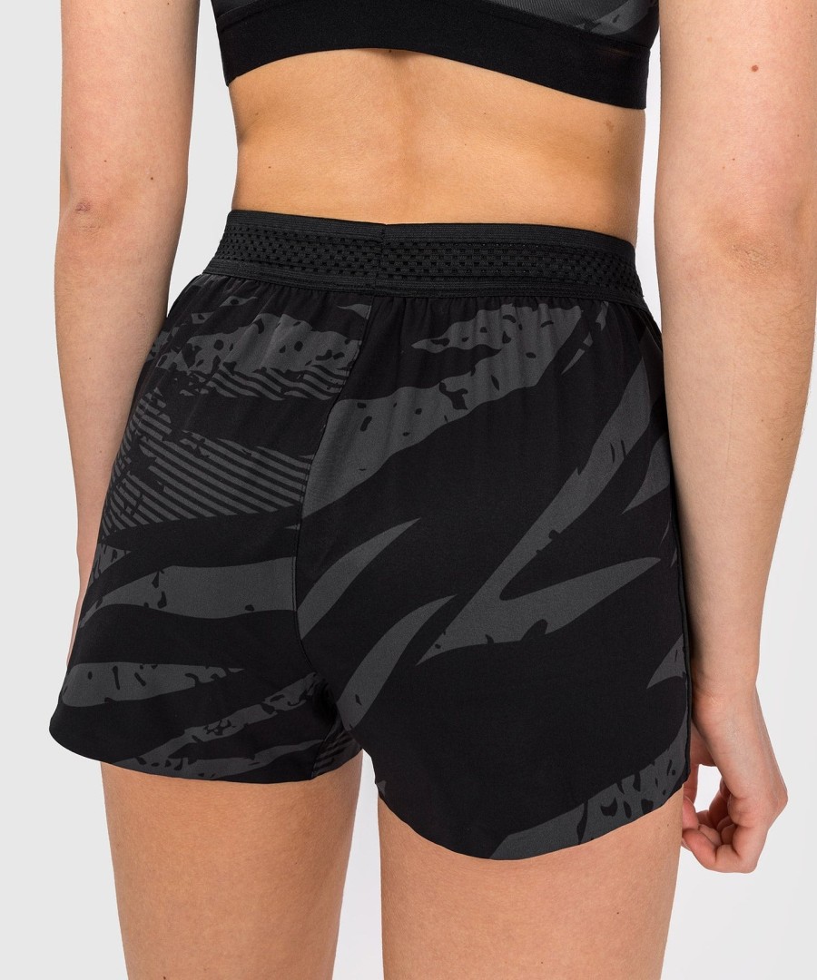 short de performance feminina ufc adrenaline by venum fight week - camuflagem urbana