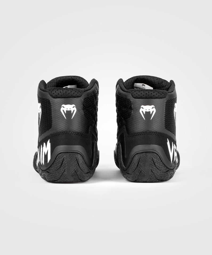 sapatos de luta livre venum elite - pretobranco