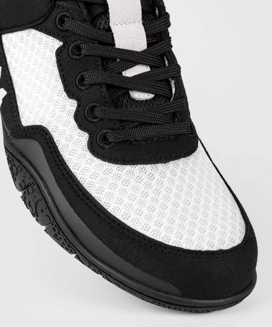 sapatos de luta livre venum elite - pretobranco