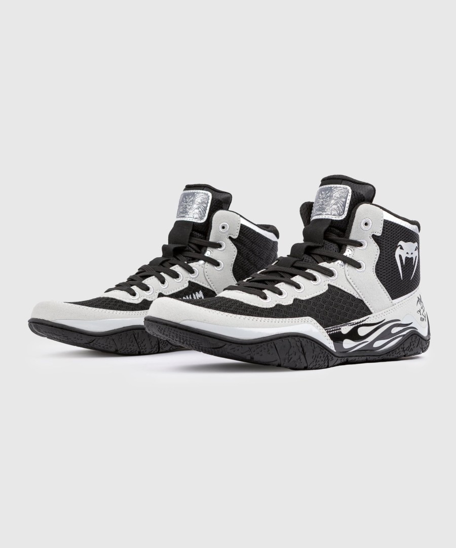 sapatos de luta livre venum x dodge demon 170 - cinza