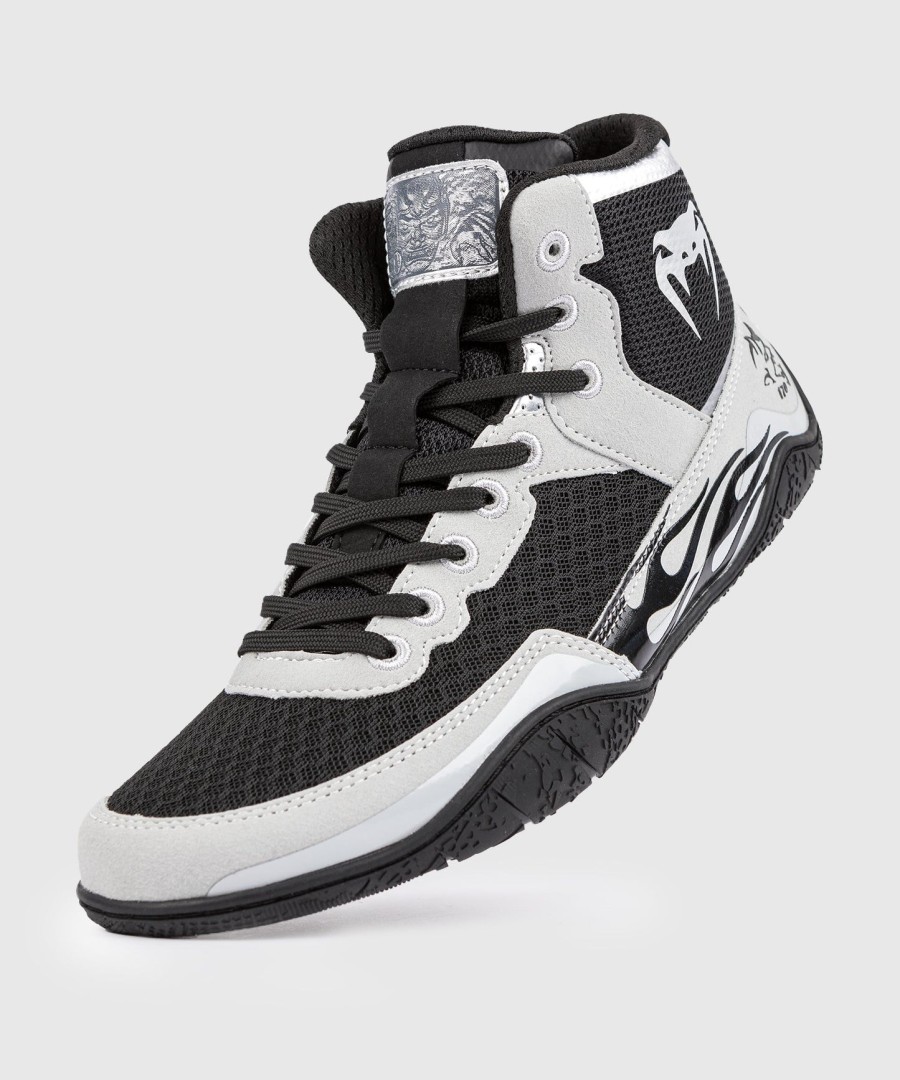 sapatos de luta livre venum x dodge demon 170 - cinza